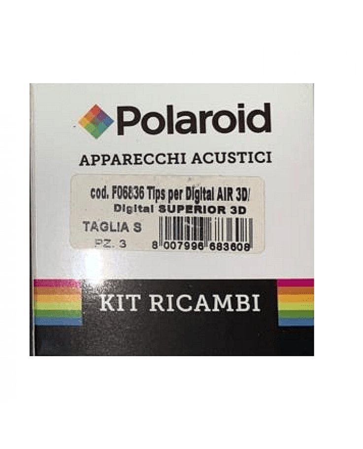 Image of Kit Ricambi Tip Air Digital Superior Polaroid S 3 Pezzi