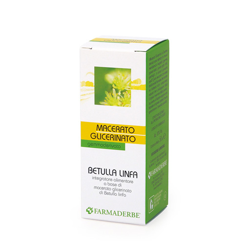 Image of Betulla Linfa Macerato Glicerinato Farmaderbe 50ml033