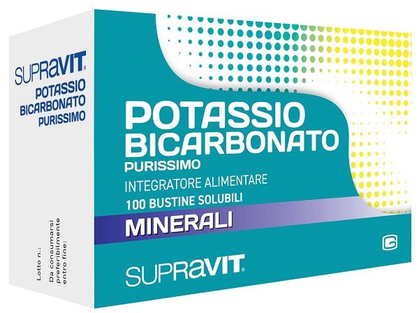 Image of Supravit(R) Potassio Bicarbonato Purissimo 100 Bustine
