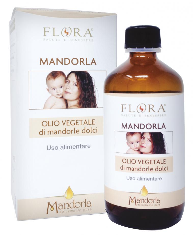 Image of Mandorla Olio Vegetale Di Mandorle Dolci Flora 250ml