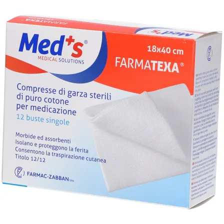 Med'S Farmatex 18x40 Farmac-Zabban 12 Pezzi