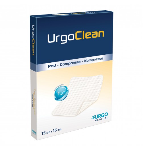 Image of UrgoClean 15x15cm Urgo Medical 10 Pezzi