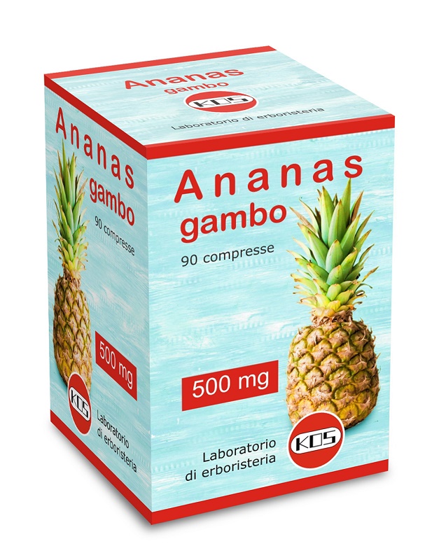 kos srl kos ananas gambo integratore alimentare 90 compresse 500mg donna