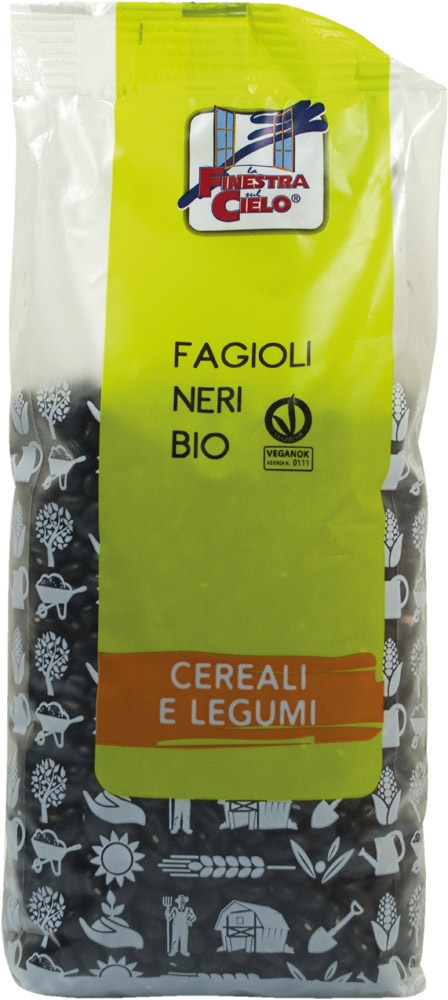 Image of Fagioli Neri Bio La Finestra Sul Cielo 500g033