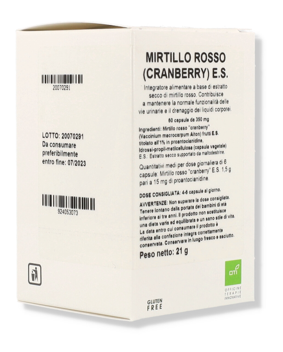 Image of Mirtillo Rosso E.S. OTI 60 Capsule