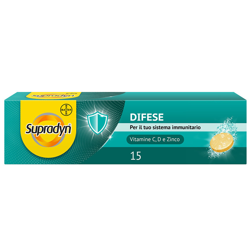 Image of Supradyn Difese Integratore con Vitamina C Vitamina D 15 Cpr Eff033