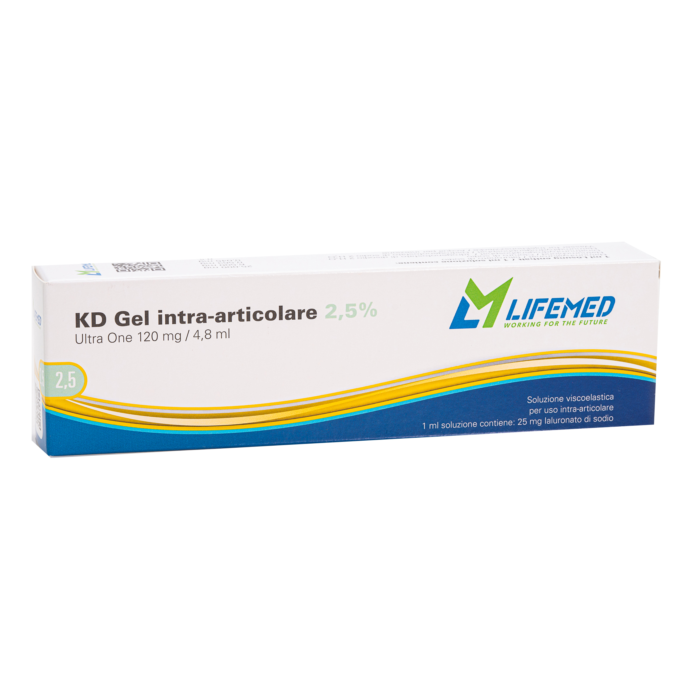 Image of Kd Gel Intra-Articolare 2,5% Ultra One LifeMed 1 Pezzo