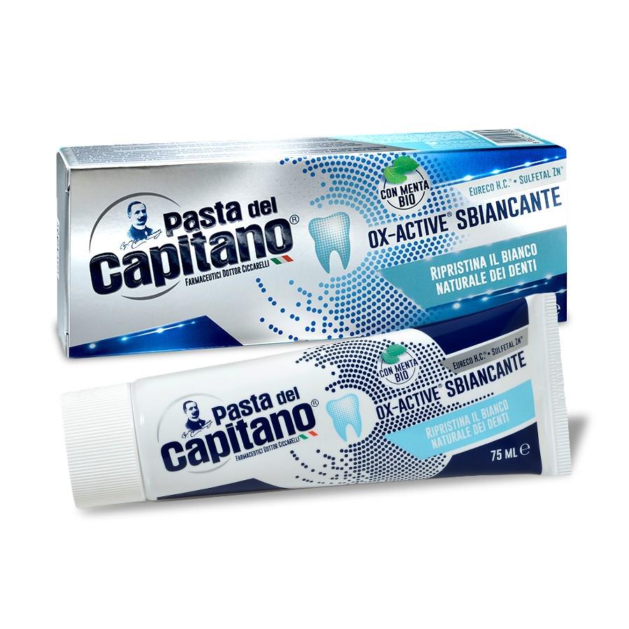 Image of Pasta Del Capitano Ox-Active(R) Sbiancante Dr. Ciccarelli 75ml033