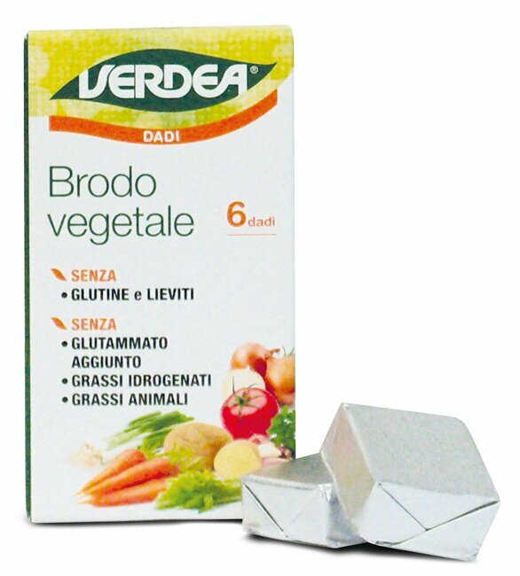 Image of Verdea(R) Brodo Tutto Vegetale 6 Cubetti 10g033