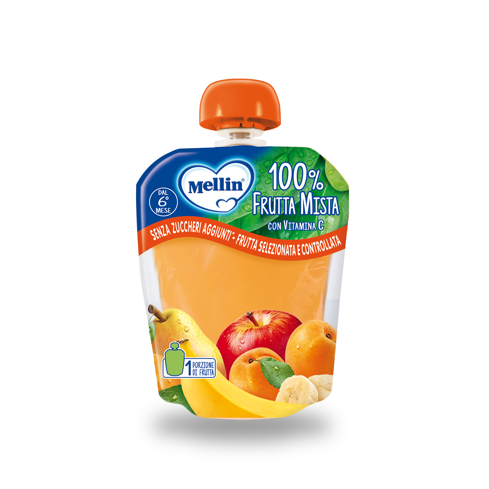 

Merenda 100% Frutta Mista Mellin 90g