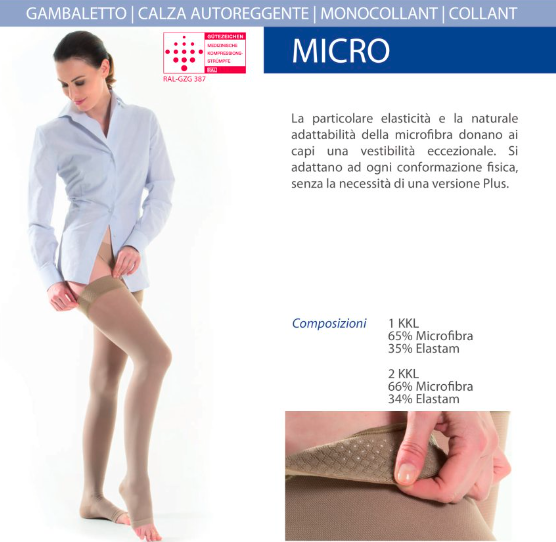 Image of Autoreggente Micro KKL1 P.Chiusa Beige Tg.L Kàmila033