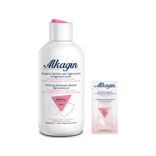 

Alkagin® Detergente Ph 7 Lenitivo 250ml + 5 Salviette