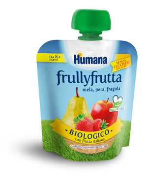 Image of Frullyfrutta Mela Pera Fragola Humana 90g