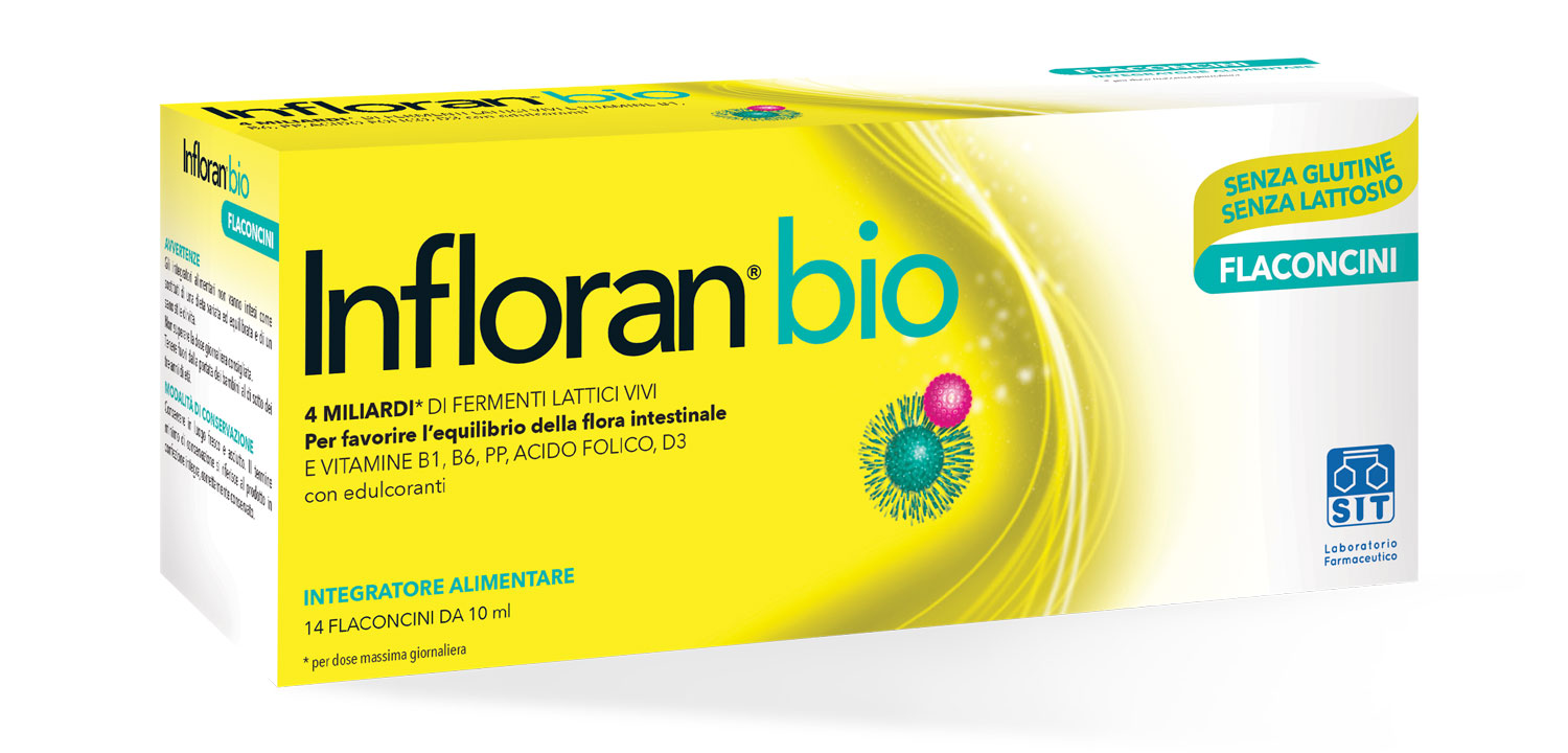 Image of Infloran Bio SIT Laboratorio Farmaceutico Flaconcini 14x10ml033