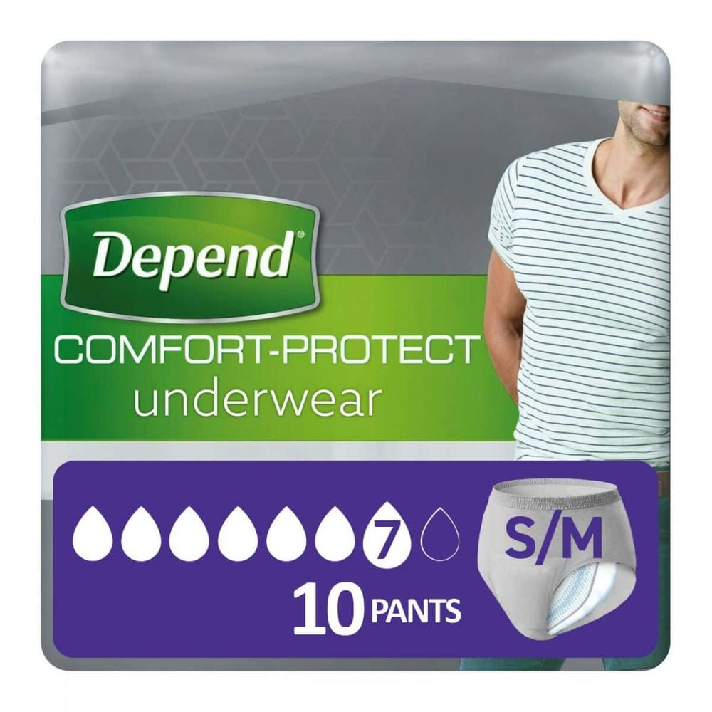 Image of Pants Comfort-Protect Underwear S/M Depend(R) 10 Pants033