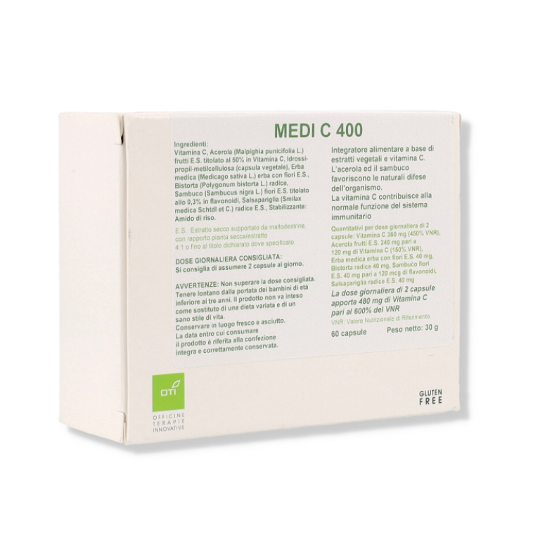 Image of Medi C 400 OTI 60 Capsule033