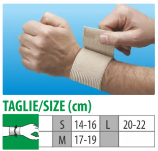 Image of Polsino con Velcro Tg.M Clia Ortho033