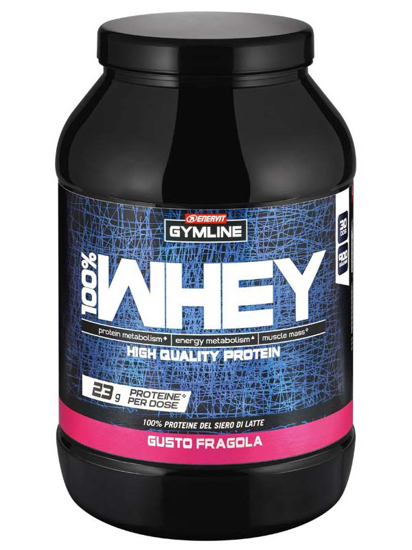 

Gymline 100% Whey Protein Fragola Enervit 900g