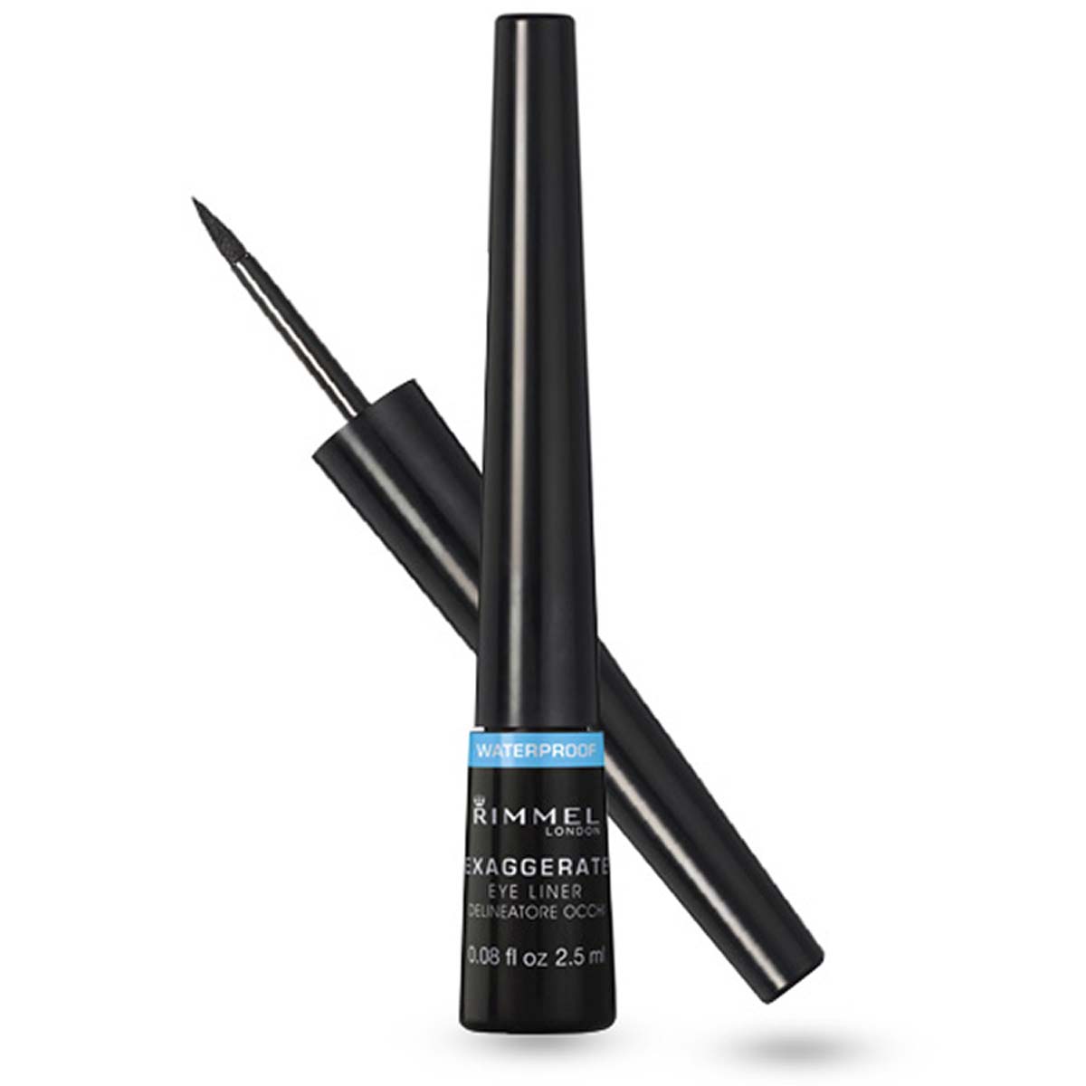 Image of Exaggerate Waterproof Liquid Eyeliner Rimmel 2,5ml033