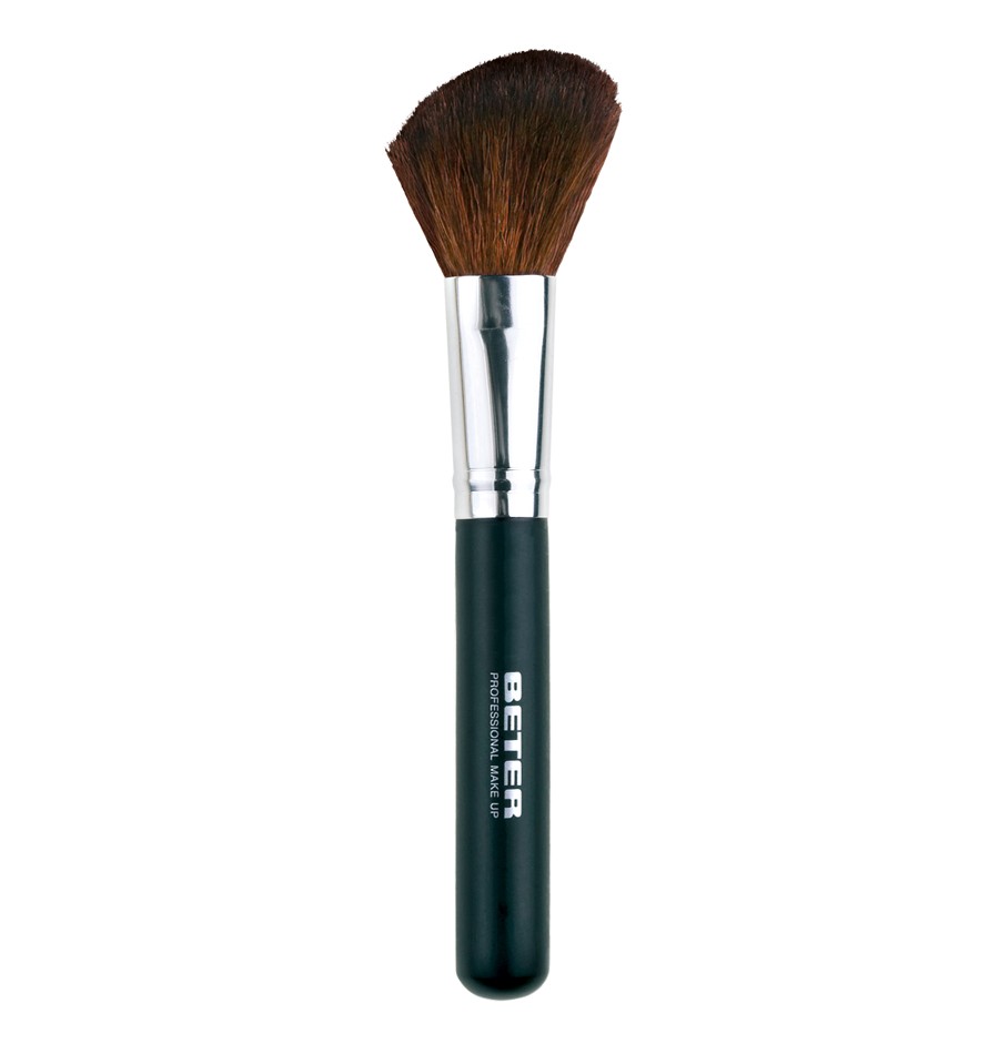 Image of Angled Make Up Brush Goat Hair BETER 1 Pennello