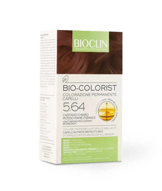 Bio-Colorist 5.64 Castano Chiaro Rosso Bioclin