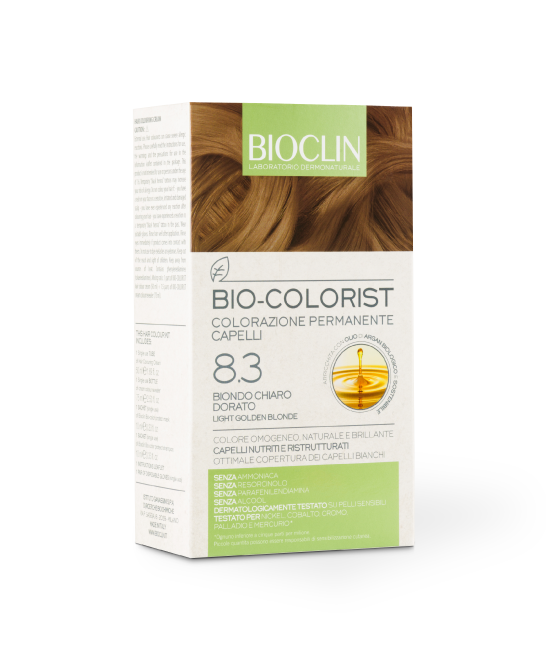 Bio-Colorist 8.3 Biondo Chiaro Dorato Bioclin