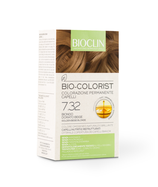 Bio-Colorist 7.32 Biondo Dorato Beige Bioclin