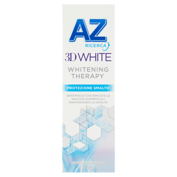 

AZ 3D White Whitening Therapy Protezione Smalto Dentifricio 75ml