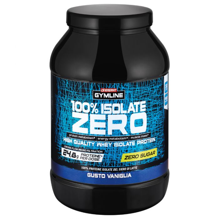 

Gymline 100% Whey Protein Isolate Zero Zuccheri Vaniglia Enervit 900g