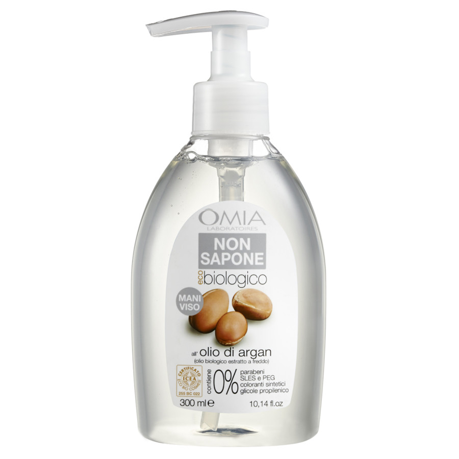 Image of Non Sapone Olio Di Argan Omia Laboratori Ecobio 300ml033