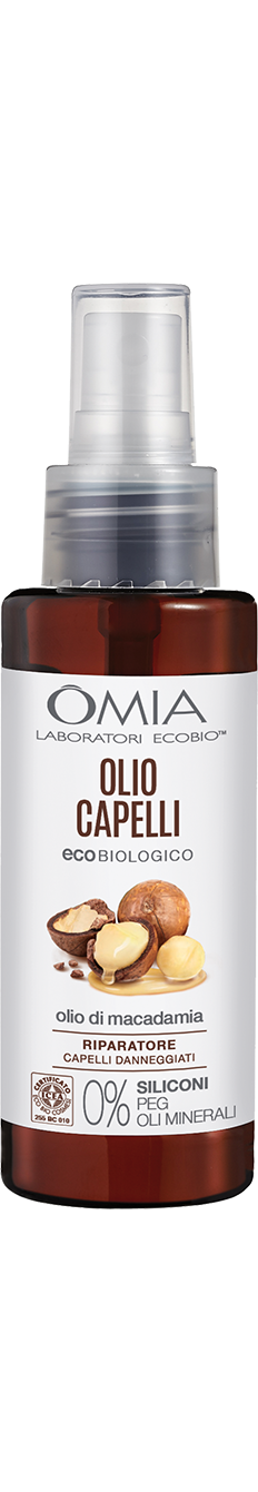 Image of Olio Capelli Olio Di Macadamia Omia Laboratori Ecobio 100ml
