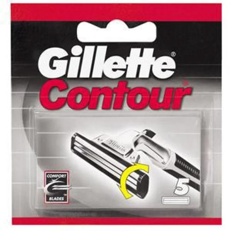 Gillette Contour Ricambi Lame 5 Pz-image