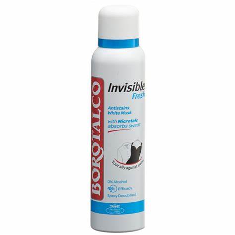 Image of Deo Spray Invisible Fresh Borotalco 150ml