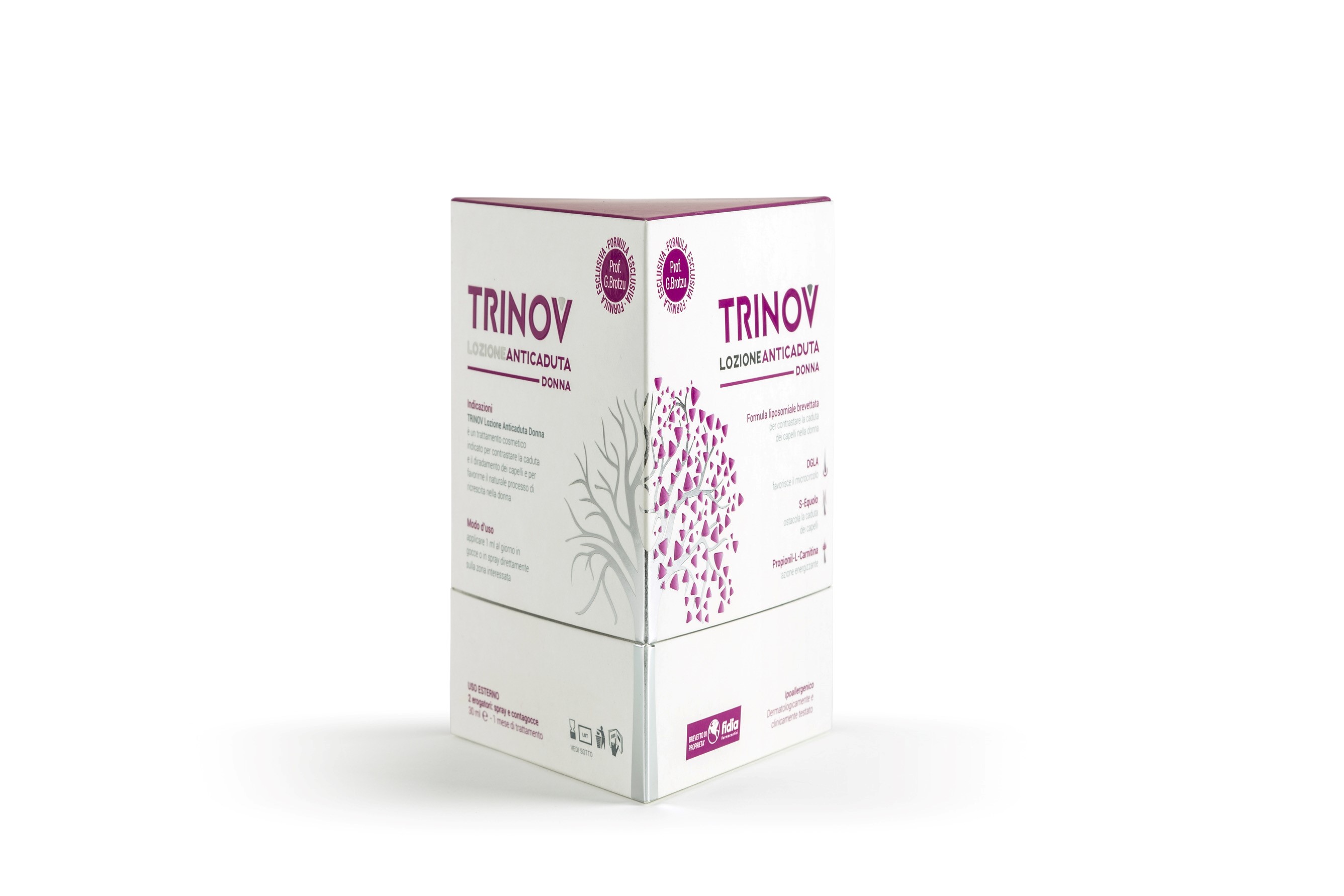 Image of Trinov Lozione Anti-Caduta Donna Fidia 30ml033