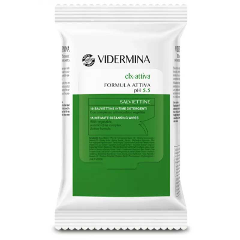 Image of Vidermina Clx Attiva Salviettine 15 Pezzi033