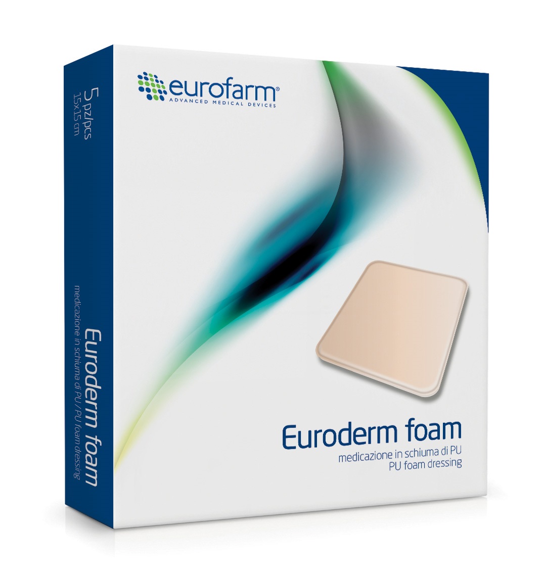 Image of Euroderm Foam 10x10cm Eurofarm 5 Medicazioni033