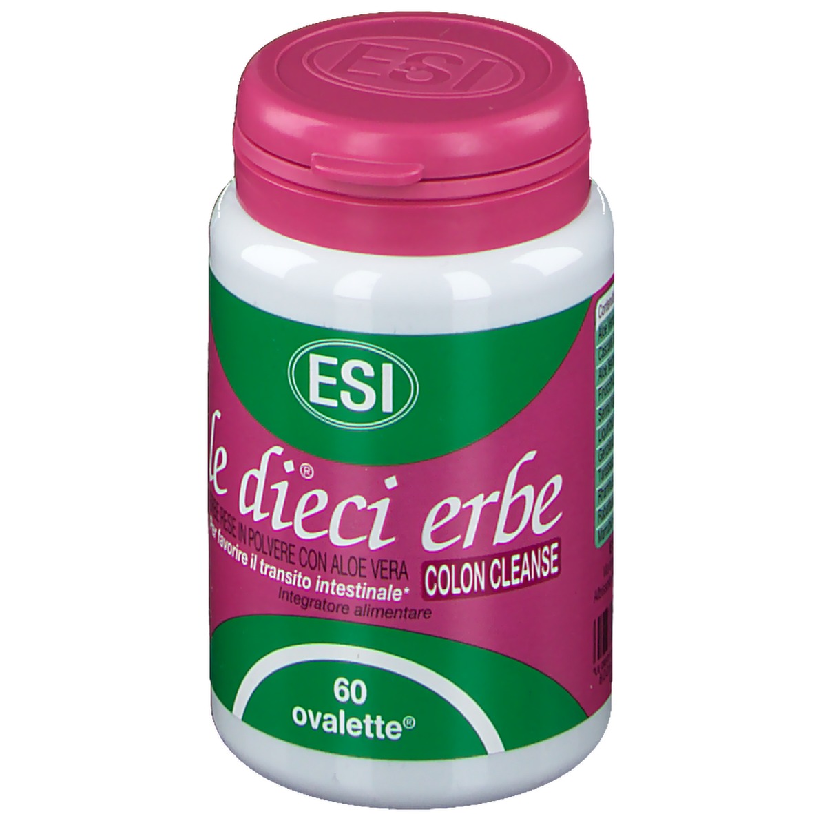 

Le Dieci Erbe Colon Cleanse Esi 60 Ovalette