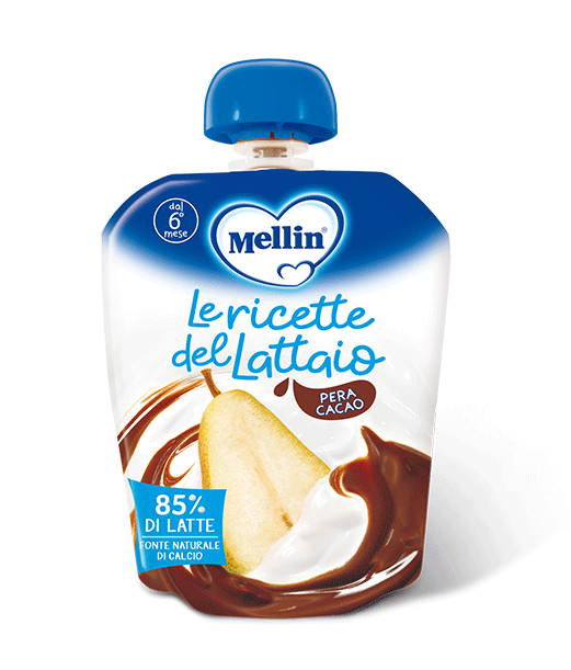 

Le Ricette del Lattaio Mellin Pera e Cacao 85g