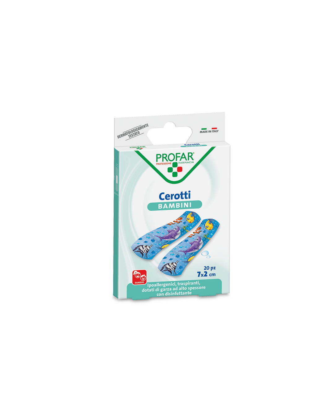 Image of Cerotti Bambini 7x2cm Profar 20 Pezzi033