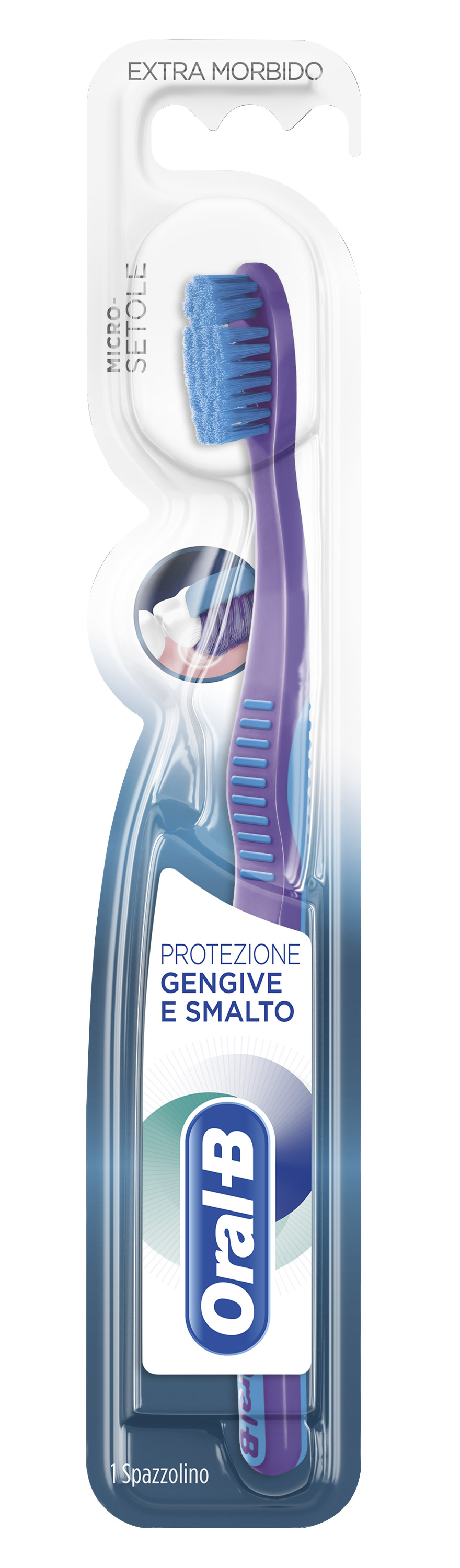 

Oral-B® Protezione Smalto E Gengive Extra Morbido Spazzolino Manuale