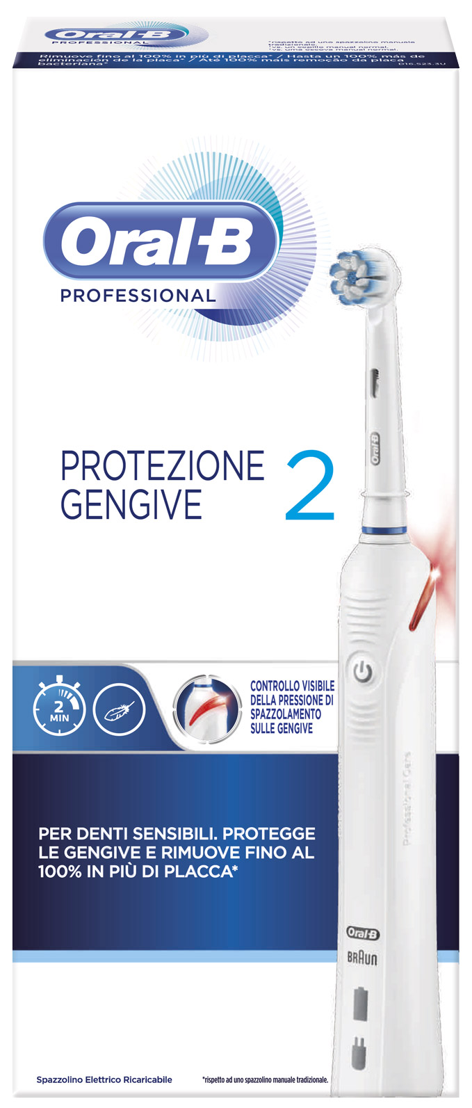 Image of Oral-B(R) Professional Protezione Gengive 2 Spazzolino Elettrico