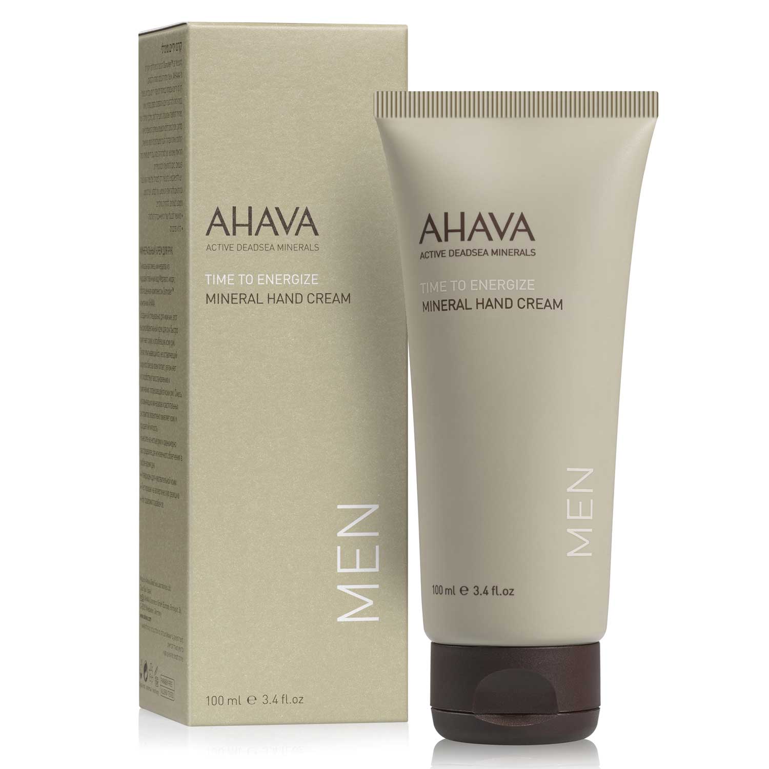 Image of Time To Energize Men Mineral Hand Cream Ahava 100ml