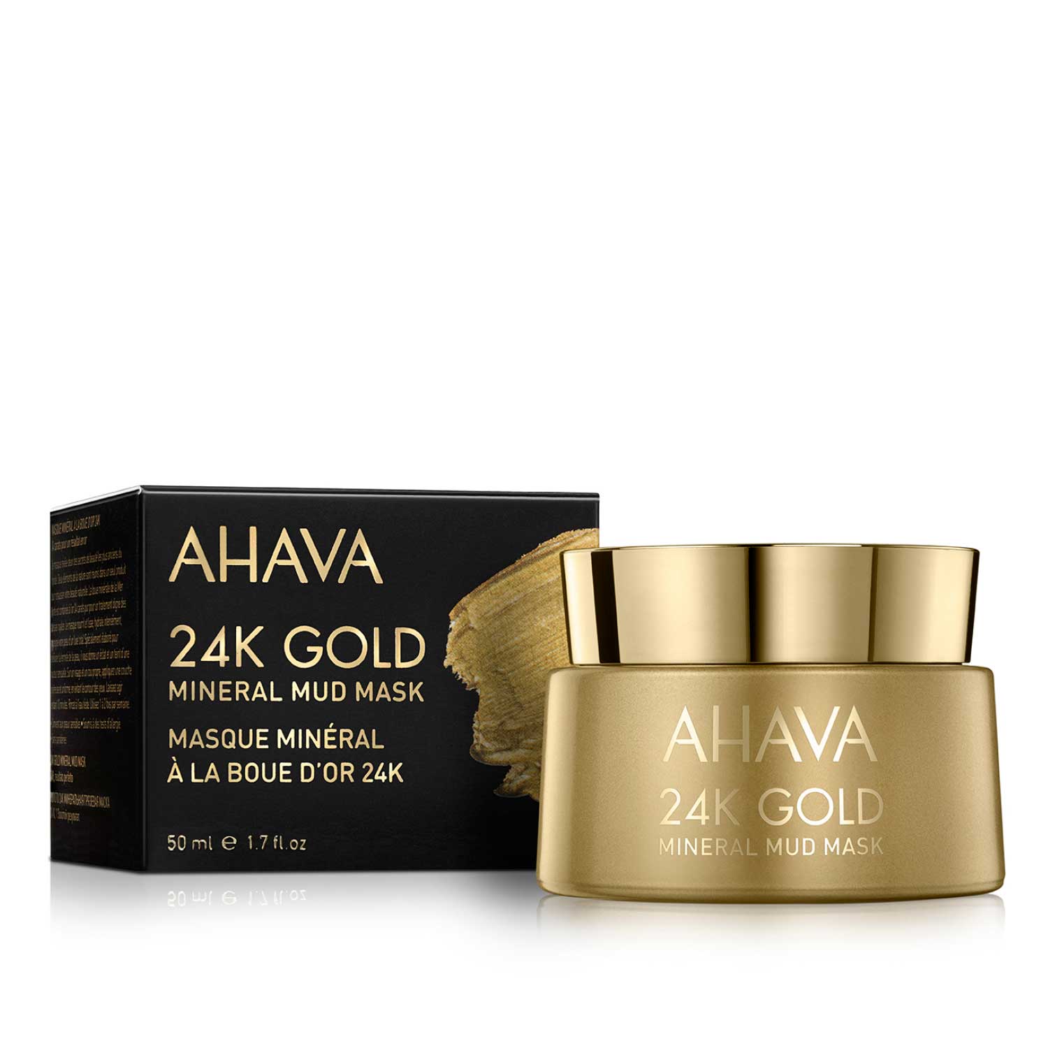 Image of 24K Gold Mineral Mud Mask Ahava 50ml