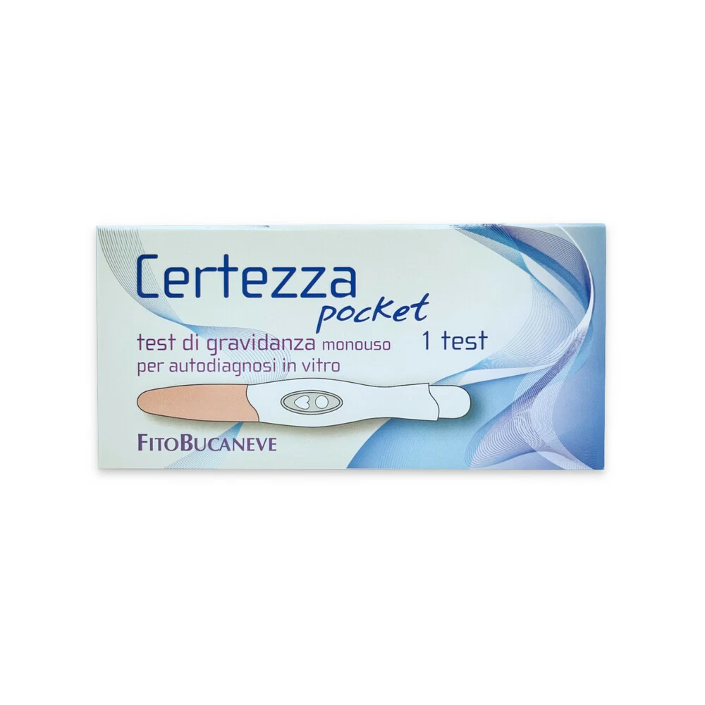 Image of Certezza Pocket 1 Test Gravidanza FitoBucaneve 1 Pezzo