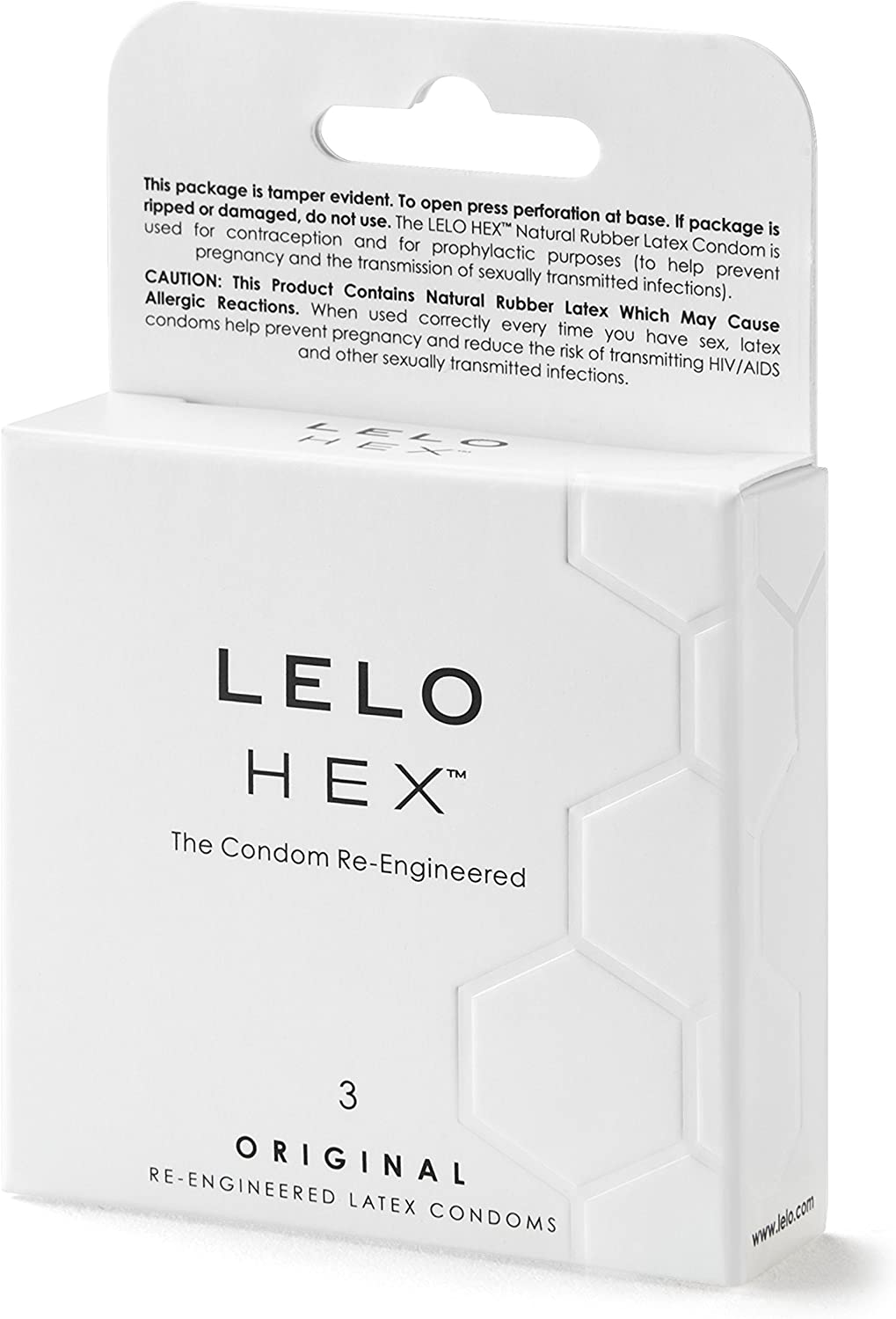 

Lelo Hex™ Original 3 Preservativi