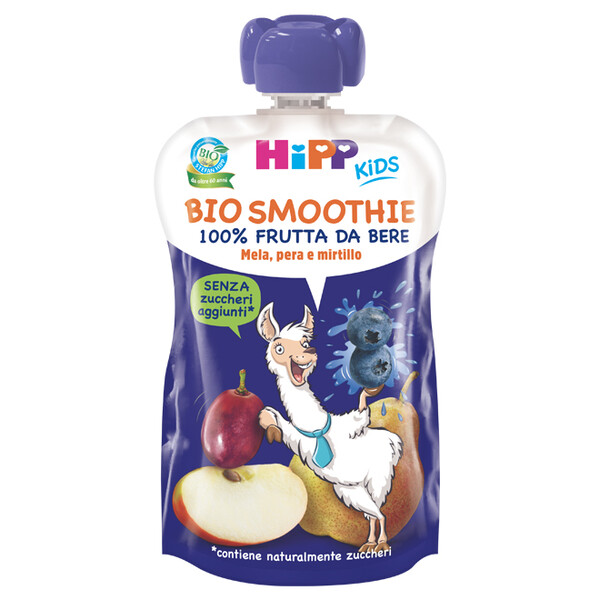 Image of BIO Smoothie HiPP Kids Mela Pera Mirtillo 120ml033