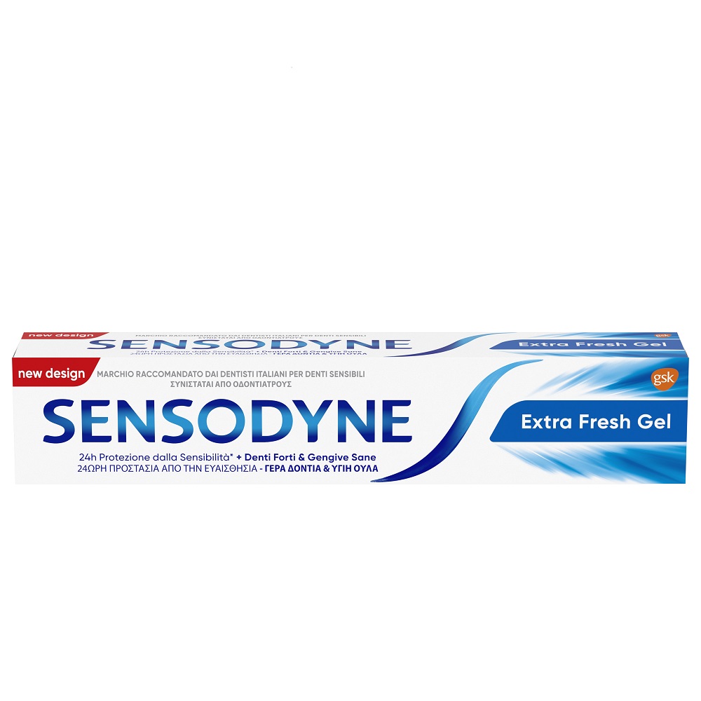 Sensodyne(R) Extra Fresh Gel Dentifricio Con Fluoro 75ml