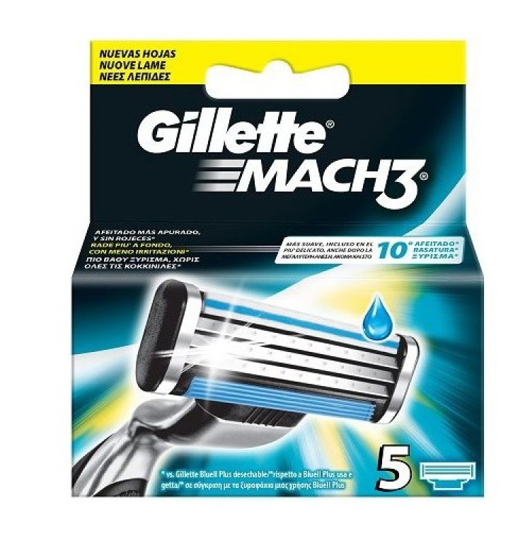 Image of GILLETTE(R) MACH 3 LAME X 5