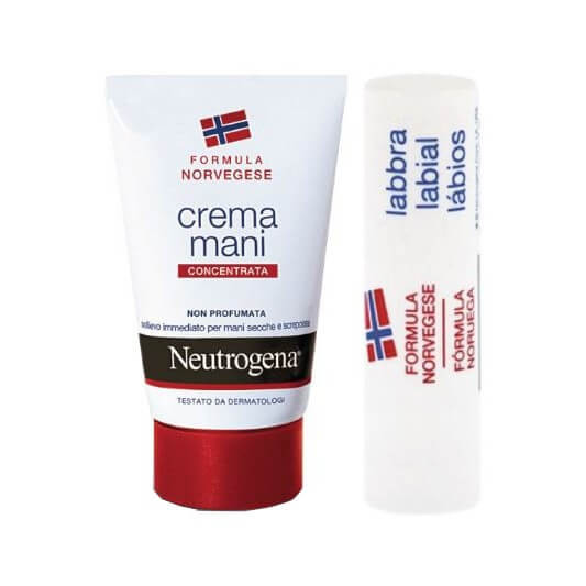 Image of Neutrogena(R) Crema Mani Concentrata Non Profumata 75ml + Lipstick 4.8g033