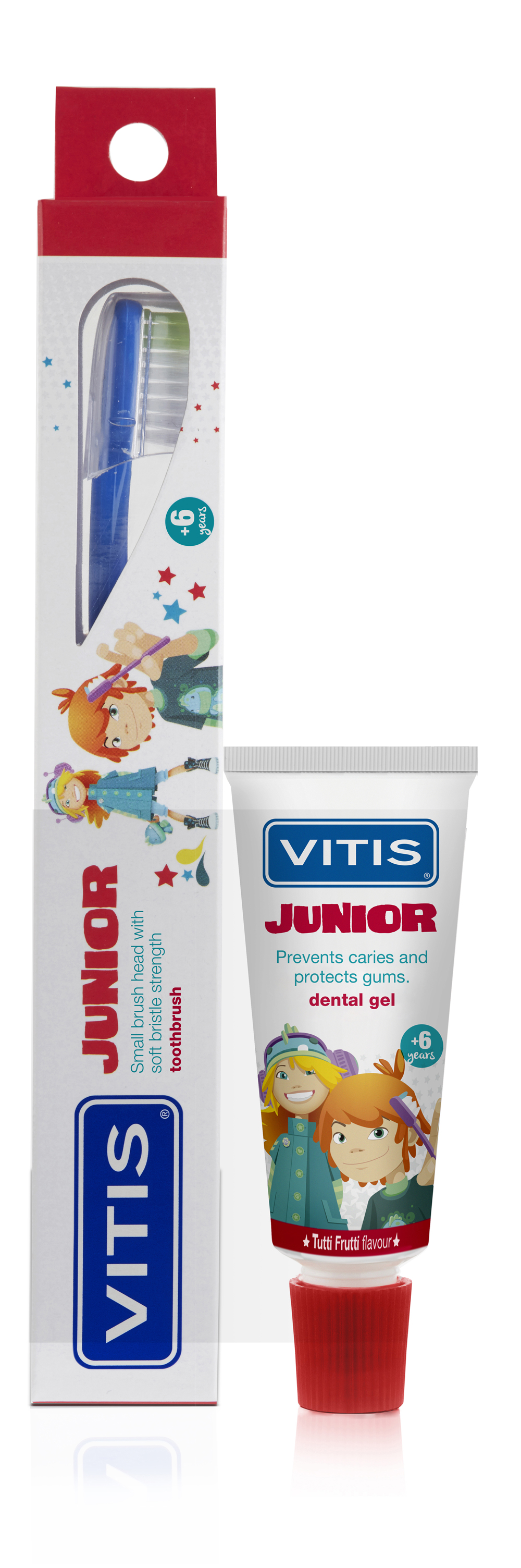 Image of Vitis(R) Junior Spazzolino e Dentifricio Gel 15ml033